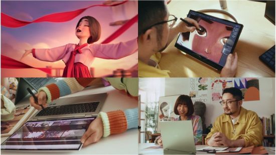LG 그램 360이 심청전을 모티브로 한국계 미국인 줄리아 류의 노래를 애니메이션 뮤직비디오로 만든 영상이 인기를 끌고 있다.(사진제공=LG전자)