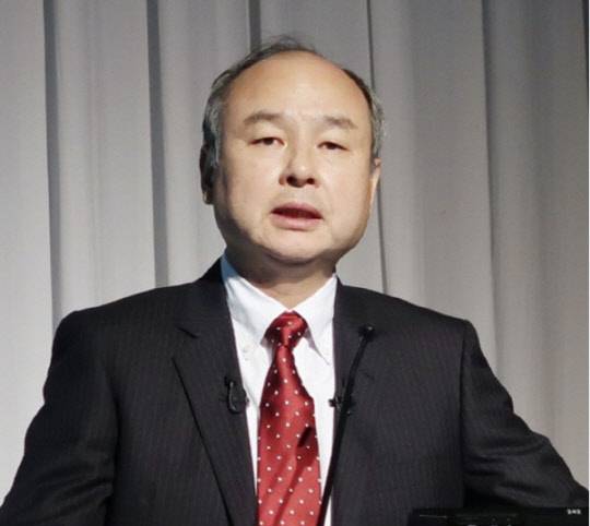 손정의 소프트뱅크 회장. 연합뉴스