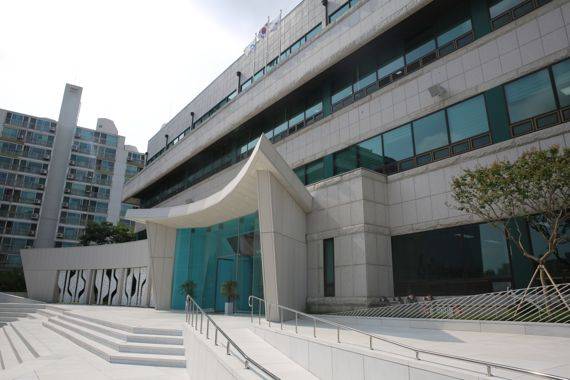 인천도시공사 본관 전경.