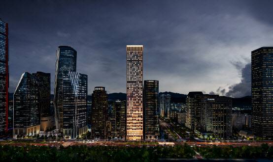 서울 여의도 NH투자증권 사옥을 주거시설로 탈바꿈하려는 마스턴투자운용의 계획이 본격화하고 있다. 여의도 234 레지던스 조감도 (사진=네이버 홍보 블로그 갈무리)