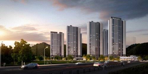 [롯데건설] 창원 롯데캐슬 하버팰리스_투시도