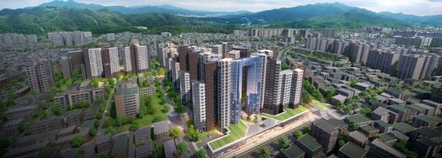 서울 서초구 방배동 방배6구역에 들어서는 '래미안 원페를라' 조감도. [사진 제공 = 삼성물산]