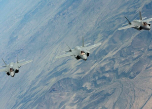 F-35A 훈련 모습 : 공군의 5세대 스텔스 전투기 F-35A가 비행하는 모습. 공군 제공