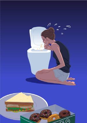 신경성 폭식증은 무월경증, 탈수, 위장장애, 치아 부식 등 건강 문제를 유발한다. 뇌 기능도 저하해 정상적인 생활을 어렵게 한다. /게티이미지뱅크