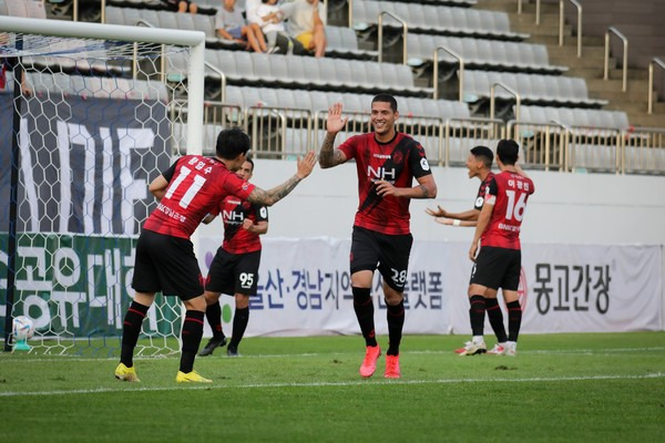 티아고(경남FC). 경남FC 제공