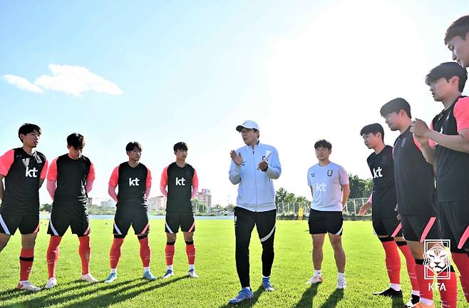 올림픽 대표팀. 대한축구협회 제공