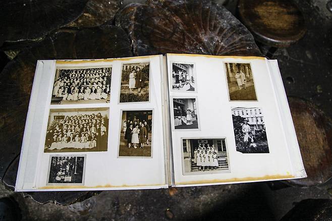 수도의과대학 재학 시절 조순옥 할머니. 할머니는