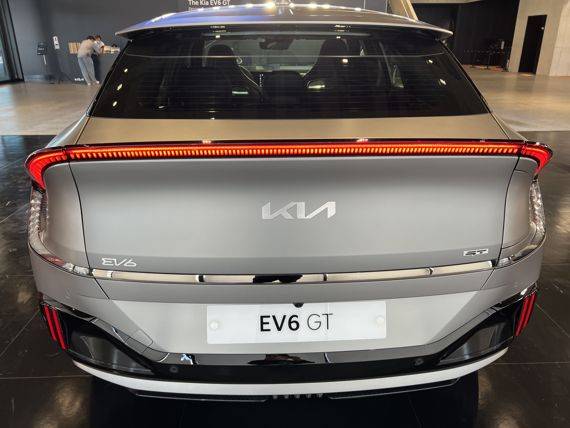 기아 고성능 전기차 EV6 GT의 후면 모습. 사진=최종근 기자