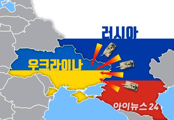우크라이나 러시아 사태 [사진=그래픽=조은수 기자]