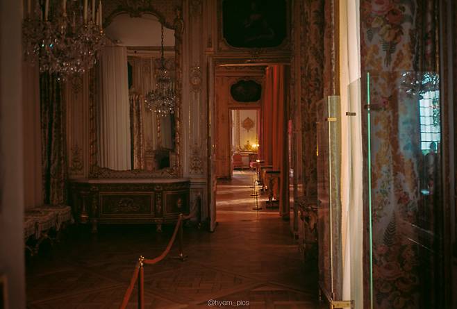 베르사유궁 내부 모습. [@hyem_pics]