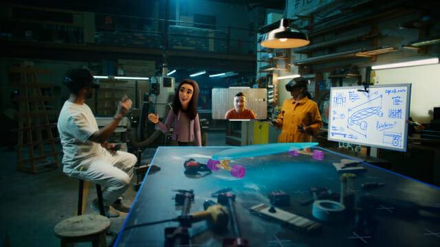 메타 퀘스프 프로로 체험하는 혼합 현실(MR) 작업 공간