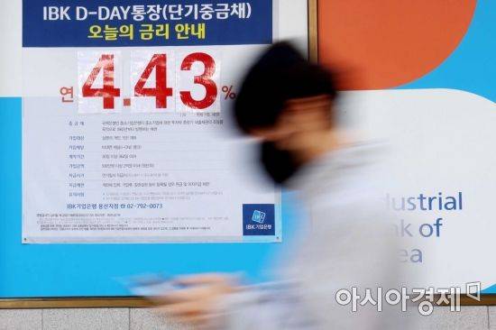 한국은행 금융통화위원회가 12일 통화정책방향 회의를 열고 현재 2.50%인 기준금리를 한 번에 0.50% 포인트 인상하는 ‘빅 스텝’ 인상을 결정했다. 이날 서울 시내 한 시중은행 외벽에 오늘의 금리 안내문이 부착돼 있다. /문호남 기자 munonam@