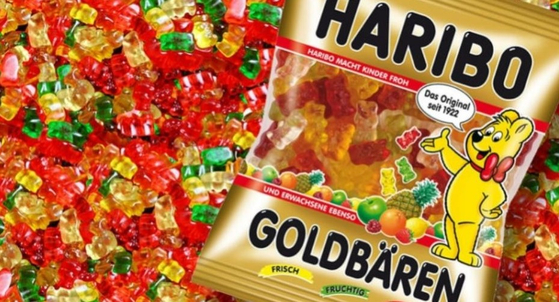 Haribo's signature teddy bear-shaped "Gold Baren" gummies [HARIBO]