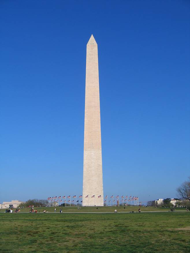 내셔널몰에서 본 워싱턴 기념탑 / 사진=조성관 작가