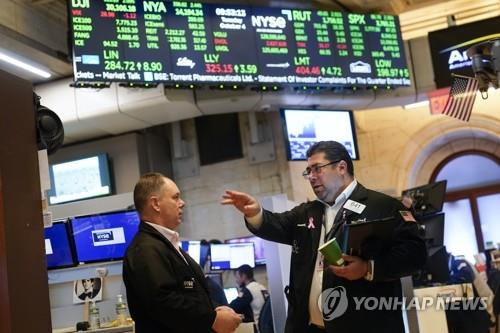 미국 뉴욕증권거래소(NYSE) 객장 [AP=연합뉴스 자료사진]