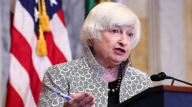 재닛 옐런 미 재무장관
