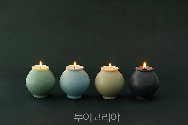 우수상 '달항아리캔들'