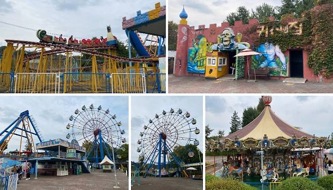 전주동물원 안에 조성된 테마파크 '드림랜드'