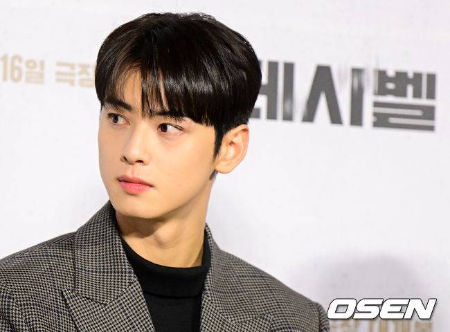 [OSEN=지형준 기자]배우 차은우가 간담회를 하고 있다. 2022.10.21 /jpnews@osen.co.kr