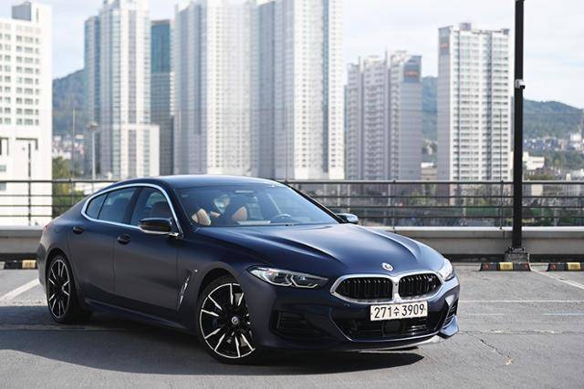 BMW M850i xDrive 그란 쿠페 자유로 연비