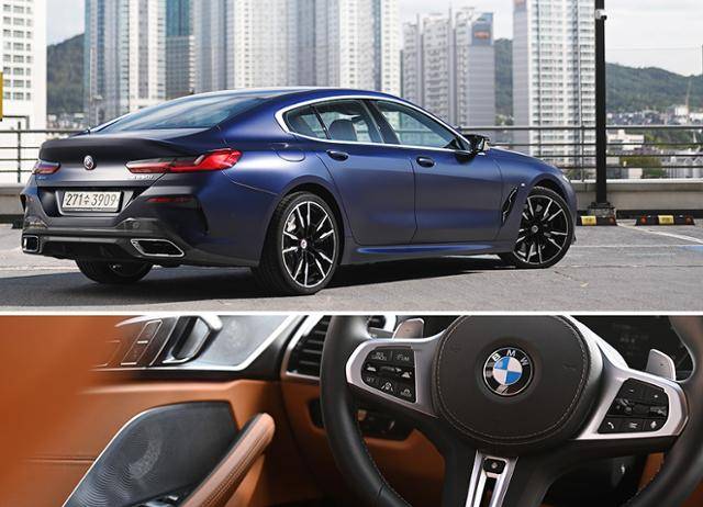 BMW M850i xDrive 그란 쿠페 자유로 연비