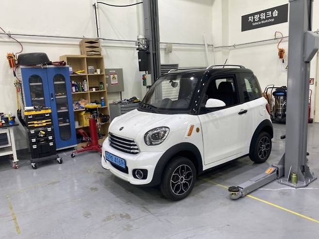 초소형 전기차. 제주=고재원 기자 jawon1212@donga.com