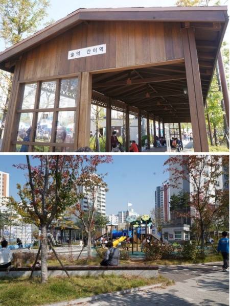 주민축제가 열리고 공유 서가가 개관해 문화 활동이 더해졌다.