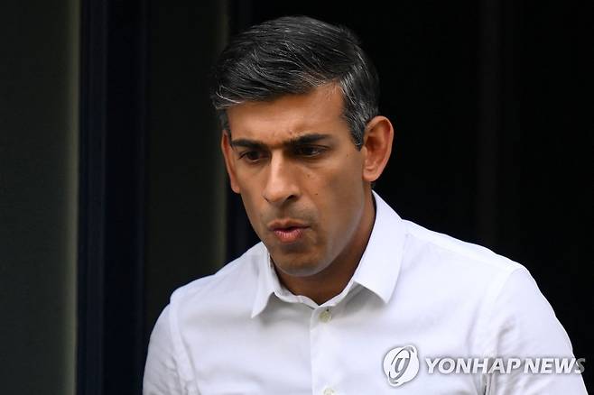 리시 수낵 영국 전 재무부 장관 [AFP 연합뉴스 자료사진. 재판매 및 DB 금지]