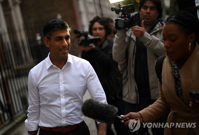 리시 수낵  [AFP 연합뉴스 자료사진. 재판매 및 DB 금지]