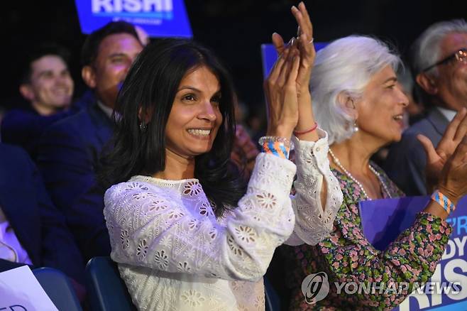 아크샤타 무르티 [EPA 연합뉴스 자료사진. 재판매 및 DB 금지]