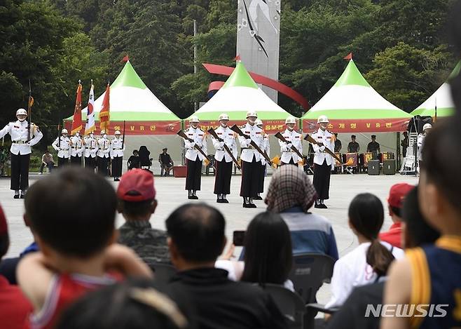 장단·사천강전투 전승기념식.(사진=파주시 제공)