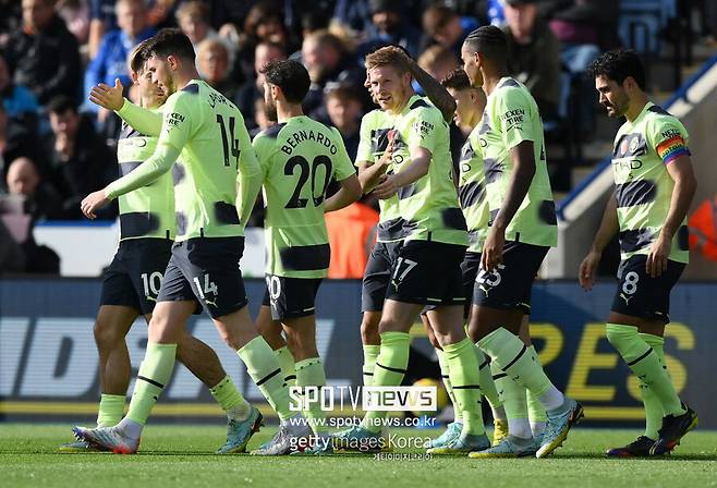 ▲ 맨체스터 시티가 레스터 시티를 꺾고 리그 1위를 탈환했다.