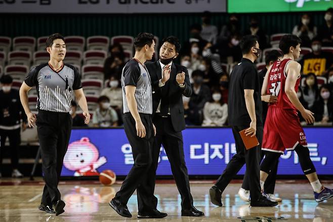 LG 조상현 감독. 사진제공=KBL