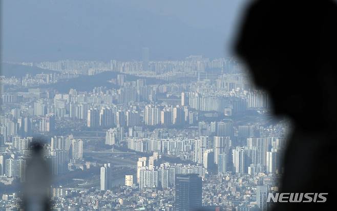 서울시내 아파트 단지. 뉴시스 자료사진.