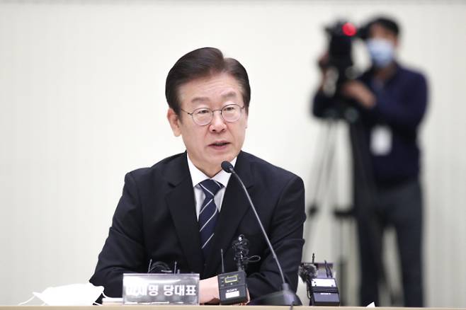 더불어민주당 이재명 대표. 연합뉴스