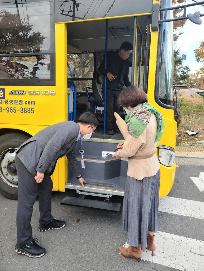 대구교육청, 어린이 통학버스 안전점검…선명학교 버스 6대 *재판매 및 DB 금지