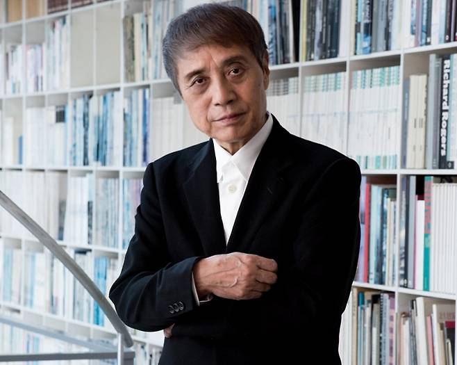 Tadao Ando (Photo by Kinji Kanno)