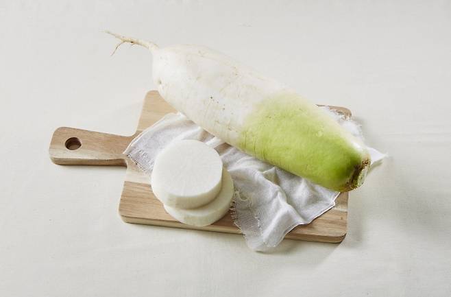 무는 소화에 도움을 주고 위 점막을 보호하는 기능이 있다. [사진=국립농업과학원]