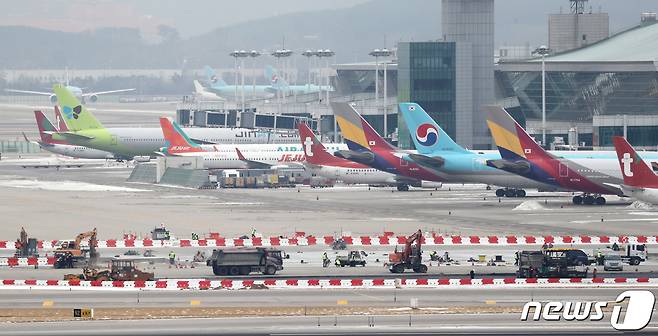 인천국제공항 계류장 /뉴스1 ⓒ News1