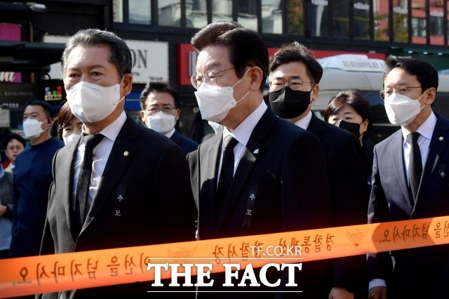 더불어민주당 지도부에서 이상민 행정안전부 장관과 윤희근 경찰청장 파면 요구 목소리가 나왔다. /이선화 기자