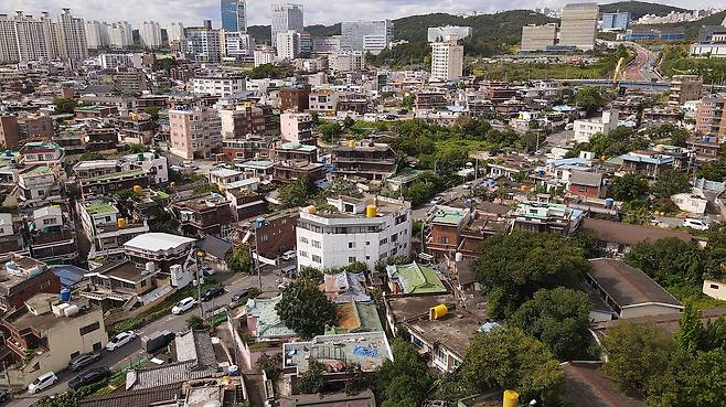 울산 중구 B-04재개발 사업지 전경./현대건설 제공