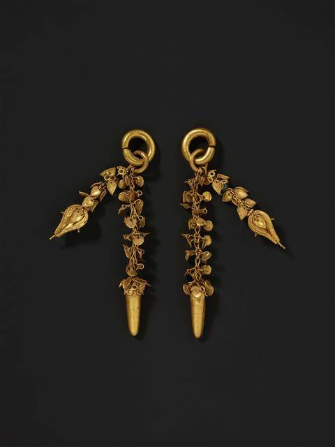 백제 금속 공예 기술의 진수를 볼 수 있는 국립공주박물관 ‘백제 귀엣-고리’전. 섬세한 왕비의 귀고리 등이 전시돼 있다.국립공주박물관