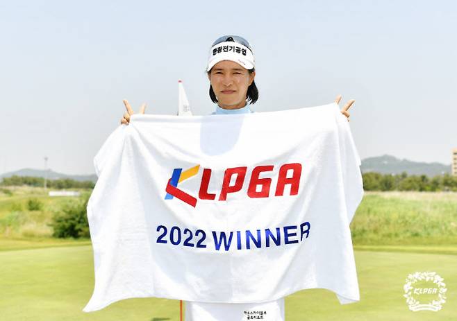 KLPGA 챔피언스 투어 상금왕 김선미. (사진=KLPGA)