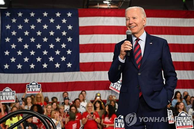 조 바이든 미국 대통령 [AFP 연합뉴스 자료 사진. 재판매 및 DB 금지]