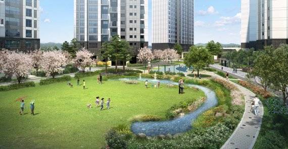 <비오토피아 정원 모습>