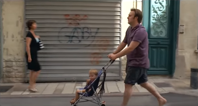 프랑스 단편영화 ‘억압당하는 다수’(Majorité Opprimée) 한 장면.