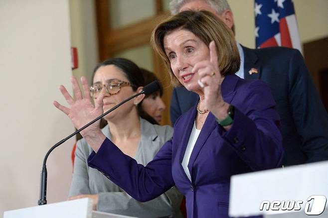 낸시 펠로시 미국 하원의장. ⓒ AFP=뉴스1 ⓒ News1 우동명 기자