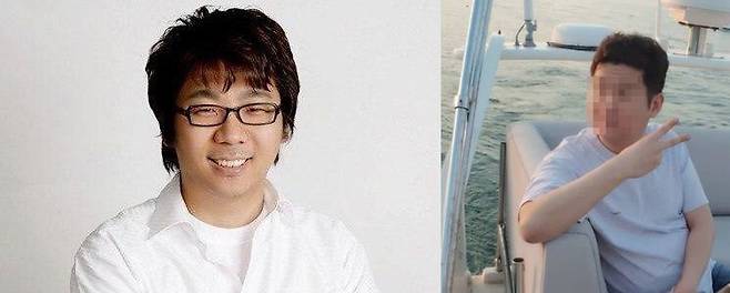 이정훈 빗썸코리아 전 의장(왼쪽)과 강종현씨/페이스북과 인스타그램