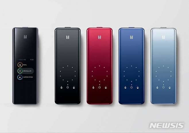 [서울=뉴시스] KT&G가 독자 혁신기술을 적용한 전자담배 ‘릴 에이블(AIBLE)’을 오는 16일 전국의 ‘릴 미니멀리움’ 5개소와 전용 온라인 몰 ‘릴 스토어’, 서울 편의점에 출시한다. 사진은 ‘릴 에이블 프리미엄’ 1종과 ‘릴 에이블’ 기본 모델 4종 이미지.(사진=KT&G 제공)