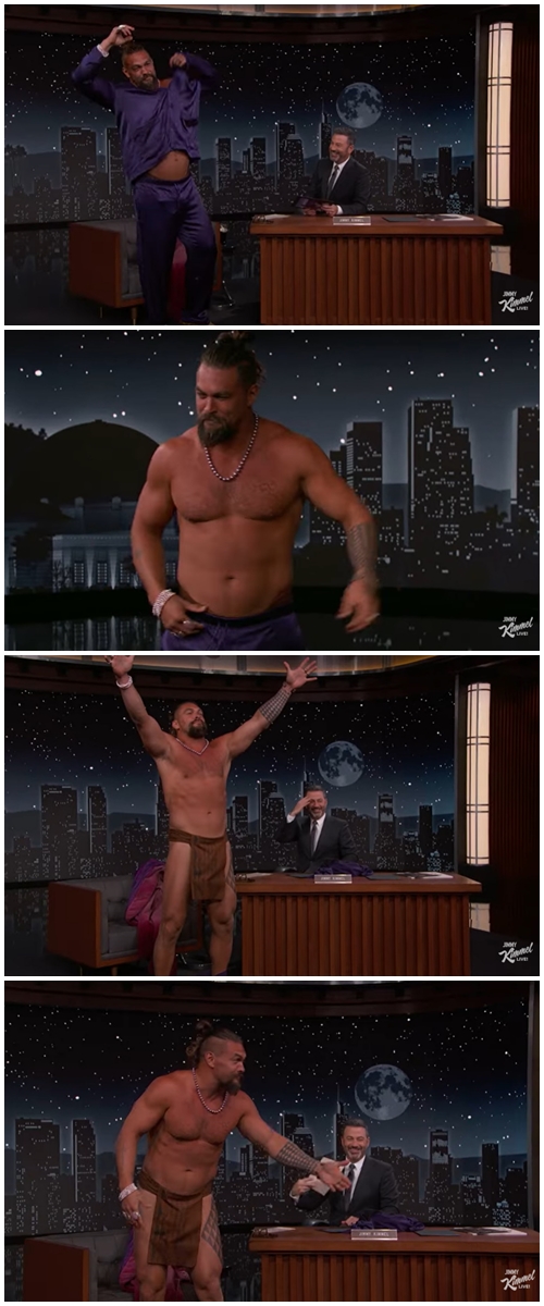 Jason MOMO, 43, performed a stripped-down performance during the live broadcast.He appeared on the popular American talk show  ⁇ Jimi Hendrix Kimmel Live ⁇  on the 9th day (local time) and took off his clothes to show Hawaiian traditional costumes.MOMO took off her clothes, lifted her arms and slowly turned around and said, This is a traditional mens suit. Its what Hawaiians wear. Jimi Hendrix Kimmel, 54, looked perplexed as she put her hand to her forehead.MOMO said she wore it for an Apple TV+ movie set in late 18th century Hawaii.He was preparing for the role because he liked the characters in the movie, so he was burning his white butt.Meanwhile, Jason MOMOs Aquaman and the Lost Kingdom will be released on March 17, 2023, and Yahia Abdul Martin II, Patrick Wilson, and Willem Cannon, who appeared in the previous film, will appear.In particular, Batman Ben Affleck will appear.